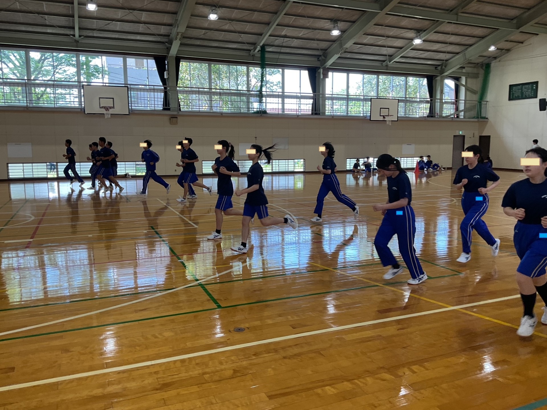 4/20　3年生・新体力テスト